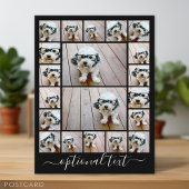 Creëer een aangepaste fotocollage - 20 foto's briefkaart