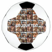 Creëer een aangepaste fotocollage - 6 foto's - Tek Voetbal (Voorkant)