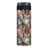 Creëer een aangepaste fotocollage met 12 foto's Na Thermosbeker (Achterkant)