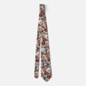 Creëer een Aangepaste fotocollage met 12 foto's Stropdas (Achterkant)