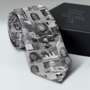 Creëer een Aangepaste fotocollage met 16 foto's Stropdas