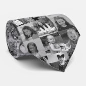 Creëer een Aangepaste fotocollage met 16 foto's Stropdas (Opgerold)