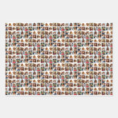 Creëer een Aangepaste fotocollage met 18 foto's Inpakpapier Vel (Voorkant)