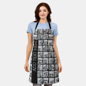 Creëer een Aangepaste fotocollage met 18 foto's Schort (Gedragen)