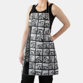 Creëer een Aangepaste fotocollage met 18 foto's Schort (Insitu)