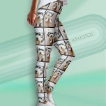 Creëer een Aangepaste fotocollage met 4 foto's Leggings<br><div class="desc">Gebruik je favoriete foto of afbeeldingen om een leuk hoopje te maken om met vrienden te delen.</div>