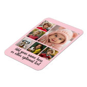 Creëer een Aangepaste fotocollage met 6 foto's Magneet (Linkerzijde)