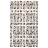 Creëer een Aangepaste fotocollage met 6 foto's Tafelkleed (Voorkant)