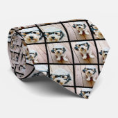 Creëer een aangepaste fotocollage met 6 foto's zwa stropdas (Opgerold)