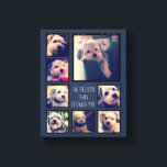 Creëer een Aangepaste fotocollage met 8 foto's Canvas Afdruk<br><div class="desc">Gebruik je favoriete foto of afbeeldingen om een leuk hoopje te maken om met vrienden te delen.</div>