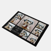 Creëer een Aangepaste fotocollage met 8 foto's Deurmat (Schuin)