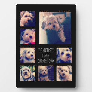 Creëer een Aangepaste fotocollage met 8 foto's Fotoplaat