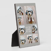 Creëer een Aangepaste fotocollage met 8 foto's Fotoplaat (Zijkant)