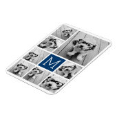 Creëer een Aangepaste fotocollage met 8 foto's Magneet (Linkerzijde)