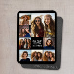 Creëer een Aangepaste fotocollage met 8 foto's Magneet<br><div class="desc">Gebruik je favoriete foto of afbeeldingen om een leuk hoopje te maken om met vrienden te delen.</div>
