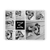 Creëer een Aangepaste fotocollage met 8 foto's Magneet (Horizontaal)