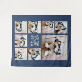 Creëer een aangepaste fotocollage met 8 foto's mar wandkleed (Voorkant (horizontaal))