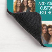 Creëer een Aangepaste fotocollage met 8 foto's Muismat (Hoek)