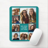 Creëer een Aangepaste fotocollage met 8 foto's Muismat (Met muis)