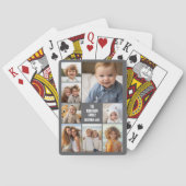 Creëer een Aangepaste fotocollage met 8 foto's Pokerkaarten (Achterkant)