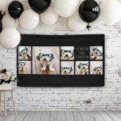 Creëer een Aangepaste fotocollage met 8 foto's Spandoek