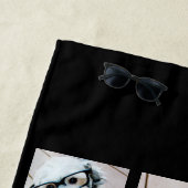 Creëer een Aangepaste fotocollage met 8 foto's Strandlaken (In situ)