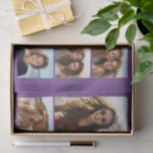 Creëer een Aangepaste fotocollage met 8 foto's Tissuepapier (Geschenk)