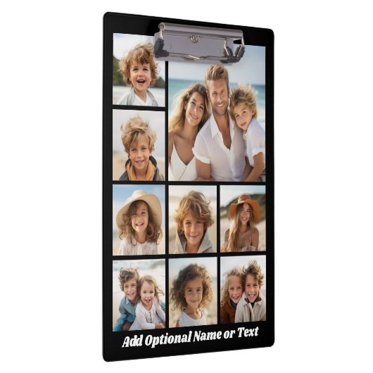 Creëer een Aangepaste fotocollage met 9 foto's Klembord (Rechts)