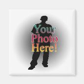 Creëer een aangepaste gepersonaliseerde foto magneet (Voorkant)