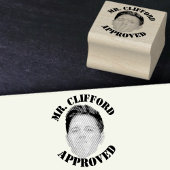 Creëer Een aangepaste grappige gezicht leraar goed Rubberstempel