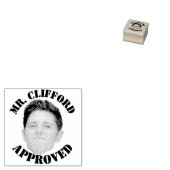 Creëer Een aangepaste grappige gezicht leraar goed Rubberstempel (Gestempeld)