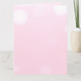 Creëer een aangepaste licht roze bokeh kaart