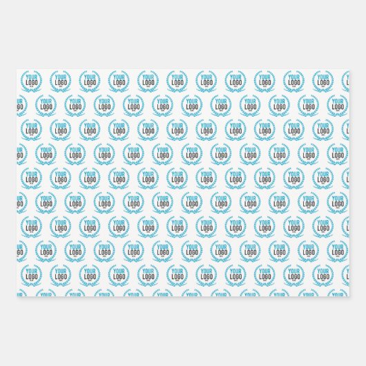 Creëer een aangepaste Logo | Inpakpapier Vel (Voorkant 3)