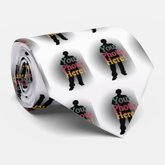 Creëer een aangepaste persoonlijke foto stropdas (Opgerold)