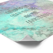 creëer een aangepaste waterverf-stijl wandkunst poster (Hoek)