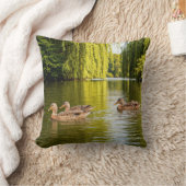 Creëer Een afbeelding van een groep zee dok zwemme Kussen (Deken)