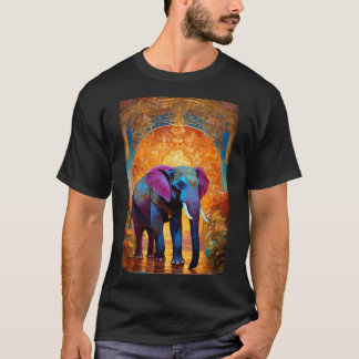 Creëer Een afbeelding van een majestueuze olifant  T-shirt
