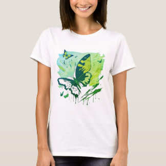 Creëer een artistiek en abstract T-shirt design me