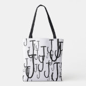 creëer Een canvas tas van initiaal Pattern (Achterkant)