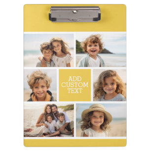 Creëer een Collage van de Foto van de Douane met  Klembord