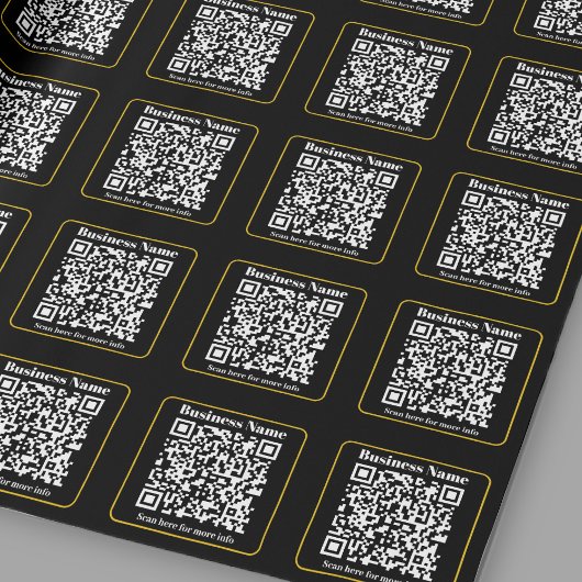 Creëer een direct scanbare QR-code voor bedrijven Cadeaupapier