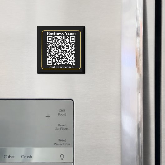 Creëer een direct scanbare QR-code voor bedrijven Magneet (Insitu (Koelkast))
