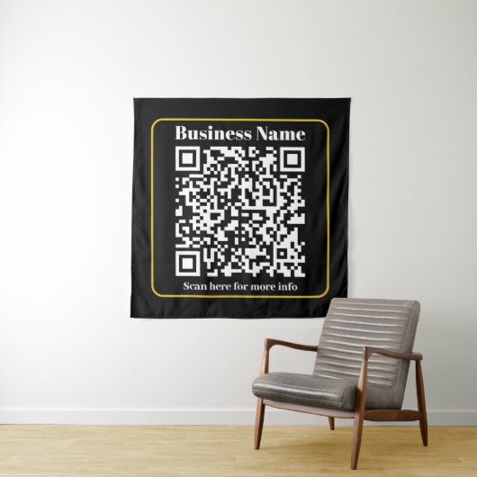 Creëer een direct scanbare QR-code voor bedrijven Wandkleed (In situ)