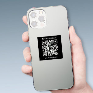 Creëer een doorzichtige (of ondoorzichtige) QR-cod Sticker