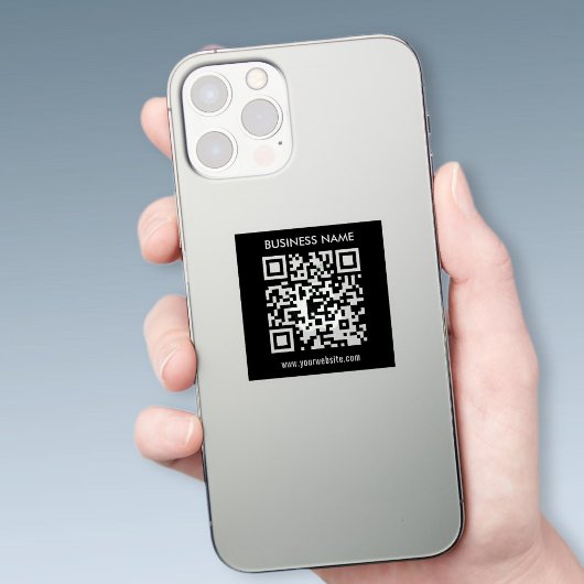 Creëer een doorzichtige (of ondoorzichtige) QR-cod Sticker
