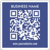 Creëer een doorzichtige (of ondoorzichtige) QR-cod Sticker (Voorkant)