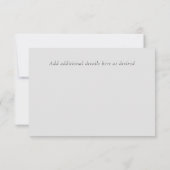 Creëer een Elegant Verloving Foto opslaan Datum (Achterkant)