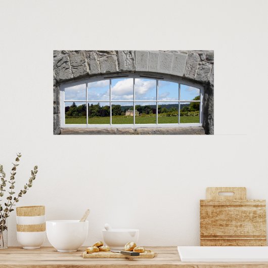 Creëer een Gewapend Effect van het Venster met Pla Poster (Keuken)