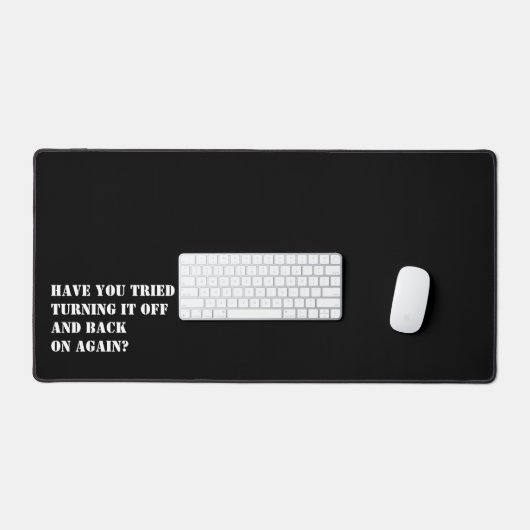 Creëer Een grappig gezegde gepersonaliseerd Bureaumat (Keyboard & Muis)