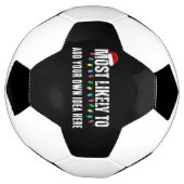 😂Creëer een grappige waarschijnlijk citaat kerst Voetbal (Gedraaid)